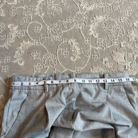 Abercrombie & Fitch Women Gray Dress Pants Size 12 - Picture 6 of 9